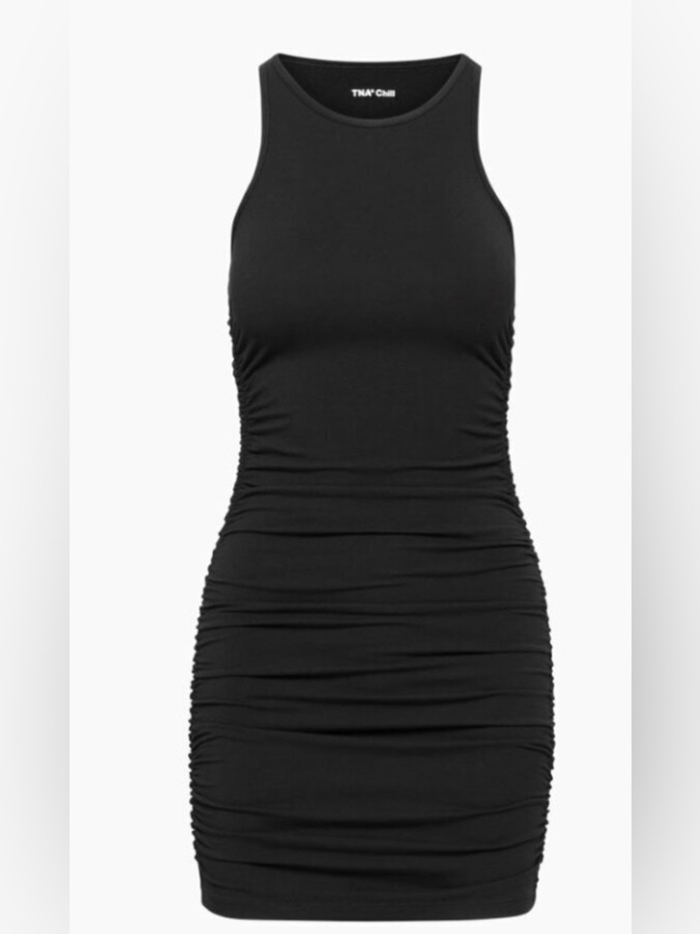 TNA CHILL MALIBU BLACK DRESS